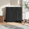 okwish Waschtischunterschrank Keramikwaschbecken Modernes Produktbild-Vorschau 2