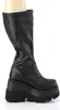 SHAKER-65WC Damen Boots von DemoniaCult, Schwarz EU 37, US Produktbild-Vorschau 5