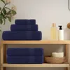 vidaXL Asciugamani FROGN, 4 pezzi, blu navy, 50x100 cm, 360 Anteprima dell’immagine prodotto 2