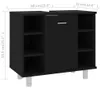 vidaXL Badezimmerschrank Schwarz 60x32x53,5 cm Produktbild-Vorschau 8