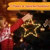 SALCAR 2 Stück 60 LED Lichterkette LED Stern Fenster Deko Produktbild-Vorschau 4