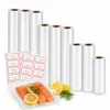 Vakuumierfolien Rollen Set 15 20 25 28 cm x 3 m Produktbild-Vorschau 1