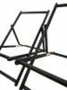 Premium Holz Gartenliege mit schwarzem Gestell Aperol Spritz – Klappbarer Strandliegestuhl, robust & Produktbild-Vorschau