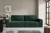 Furnisell Cord Schlafsofa Sofa mit Bettkasten "FANO", Grün Produktbild-Vorschau 1