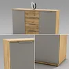 Sideboard >Constantin< in Wildeiche / Basaltgrau - Náhľad obrázku produktu 9