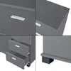 Credenza 'Döbritz' 84x80x28cm grigio scuro Anteprima dell’immagine prodotto 6