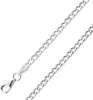 Panzerkette 3.2mm Cuban Link Chain Silber 925   55 Produktbild-Vorschau 1