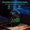 Wecker, Retro-Doppelglocke aus Metall, großes Display mit Produktbild-Vorschau 3