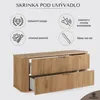 RODAN | Kupelnova Skrinka - 120 CM - Hnedý Mat - MDF - 2 Náhľad obrázku produktu 3