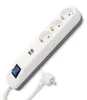 REV Steckdosenleiste ICE 3-fach USB & Schalter, 1,4m weiß Produktbild-Vorschau 1