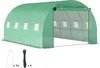 Outsunny Gewächshaus ca. 4 x 3 x 2 m Foliengewächshaus mit Produktbild-Vorschau 1