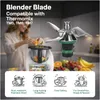 Messer Edelstahl für Thermomix TM7, TM6 & TM5 – Produktbild-Vorschau 2