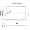 Mexen Amon rechteckige Dusche SMC 120 x 80 cm, weiß - Produktbild-Vorschau 6