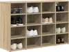 Skříň na obuv Sonoma dub 103 x 30 x 67 cm kompozitní dřevo Náhled obrázku produktu 2