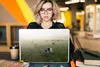 MuchoWow® Laptop Aufkleber Sticker Cover Kühe - Nebel - Produktbild-Vorschau 5