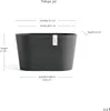 Macetas Ecopots Tokyo 30 - L 30 cm x A 17 cm x H 17 cm - Vista previa de la imagen del producto 2