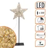 LED ster goudkleurig, geschikt voor binnen- en Productafbeelding-voorbeeld 2
