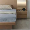 Prestieradlo z mikrovlákna 220x200 Flano silver na vysoký Náhľad obrázku produktu 5