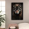 MuchoWow® - Leinwandbilder - Tiere - Wolf - Porträt - Produktbild-Vorschau 2