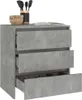 vidaXL Dressoir, betonkleur, 70x41x75 cm, houtvezelplaat Productafbeelding-voorbeeld 6