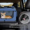 Faltbare Hundebox M 60x44x42cm, Robuste Transportbox Auto Produktbild-Vorschau 6