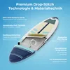 SUP-Board 320x84x15 cm, Bis zu 160 kg, extra breites iSUP, Produktbild-Vorschau 8