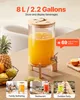 VEVOR Getränkespender (1 x 8 L) für Partys Saftspender (aus Produktbild-Vorschau 2