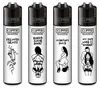 Clipper Reibrad Feuerzeuge FFX Adults #4, 4 Stück Produktbild-Vorschau 1