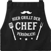 Grembiule da barbecue da uomo con scritta «Qui il capo Anteprima dell’immagine prodotto 4
