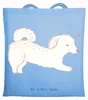Mr. & Mrs. Panda Tote Bag Maltipoo Lebensretter - Sky Blue Produktbild-Vorschau 1