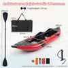 Kayak gonflable COSTWAY 2 personnes, canoë gonflable avec Voir les images du produit 3