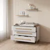 Commode à langer Livinity Mailo Blanc/Artisan XL avec 3 Voir les images du produit 4