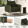 Merax fauteuil classique avec coussin épais, fauteuil Voir les images du produit 4