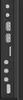 A close-up view of various ports and connectors on the side of an electronic device. Voir les images du produit