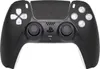 A black PlayStation 5 controller is shown against a white background. Produktbild-Vorschau