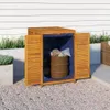 vidaXL Gartenbox 70x87x104 cm Massivholz Akazie Produktbild-Vorschau 2