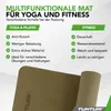 Mata do jogi Tunturi gruba 8mm - Antypoślizgowa mata Podgląd zdjęcia produktu 5