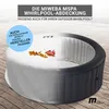 Mspa Whirlpool Abdeckung | 190x70cm - Abdeckhaube für 4 Produktbild-Vorschau 3