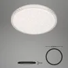 LED Deckenleuchte CCT Sternendekor Kristalloptik dimmbar Produktbild-Vorschau 5