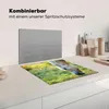KitchenYeah© Herdabdeckplatte Weidendes Fjordpferd an einem Produktbild-Vorschau 3