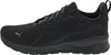 A side view of a black Puma athletic shoe. Produktbild-Vorschau