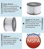 4x Filter, Filterkartusche für Whirlpool, Mspa Produktbild-Vorschau 4