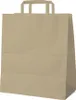 50 Braune Papiertragetaschen 40 + 16 x 45 cm Produktbild-Vorschau 1