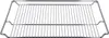 A close-up studio shot of a silver metal oven rack against a white background. Produktbild-Vorschau