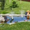 UISEBRT 1,8W Solar Springbrunnen Platz Solarpumpen Update Produktbild-Vorschau 9