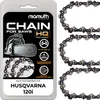 3x Sägekette Kettensäge 30cm 1,1mm 3/8" 45 TG für HUSQVARNA Produktbild-Vorschau 1