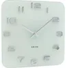 Karlsson - Horloge murale Vintage carrée - Blanc Voir les images du produit 3