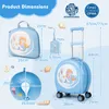 Set di valigie per bambini COSTWAY, 4 pezzi con valigia con Anteprima dell’immagine prodotto 2
