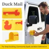 2 Stück Magnetischer Mini Enten Briefkasten Deko Kunststoff Produktbild-Vorschau 3