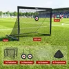 KM-Fit Fußballtor 2er Set 120x90 cm, Pop Up Trainingstor Produktbild-Vorschau 10